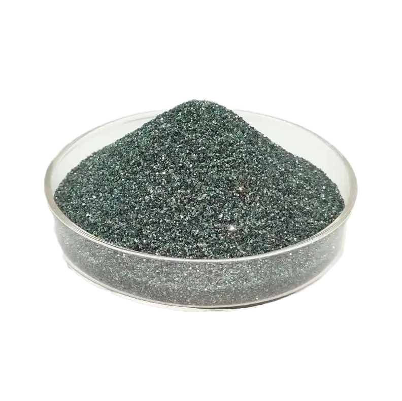 Карбид кремния зелёный 63C F12 | БЛТ Абразив