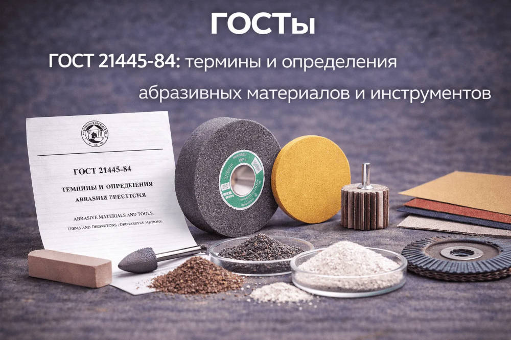 ГОСТ 21445-84: термины и определения абразивных материалов и инструментов БЛТ Абразив 