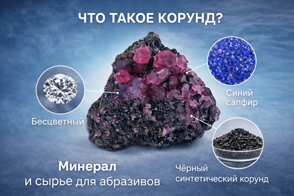 Что такое корунд БЛТ Абразив 